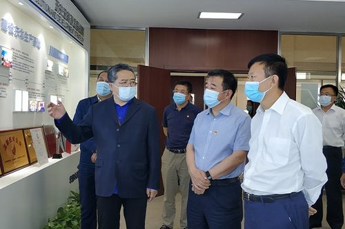 省商務廳領導來溪調研商務工作運行情況